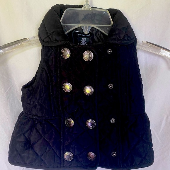 Calvin Klein Jeans Other - Calvin Klein jeans black vest 18M NWOT